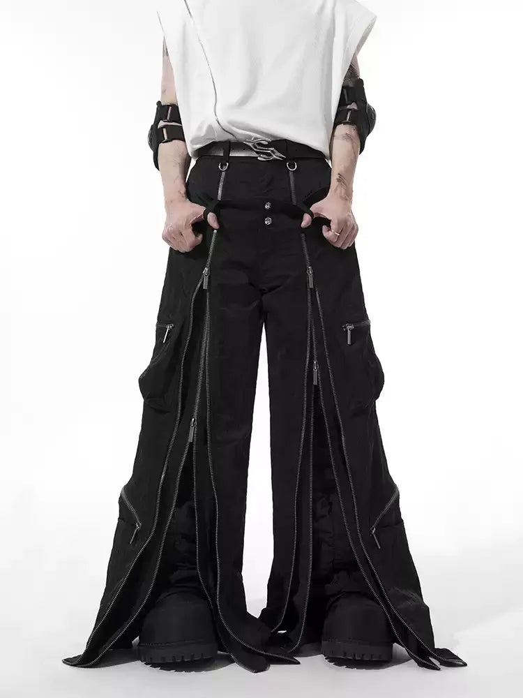 Techwear Gothic Transformer Cargohose - Fuga Studios