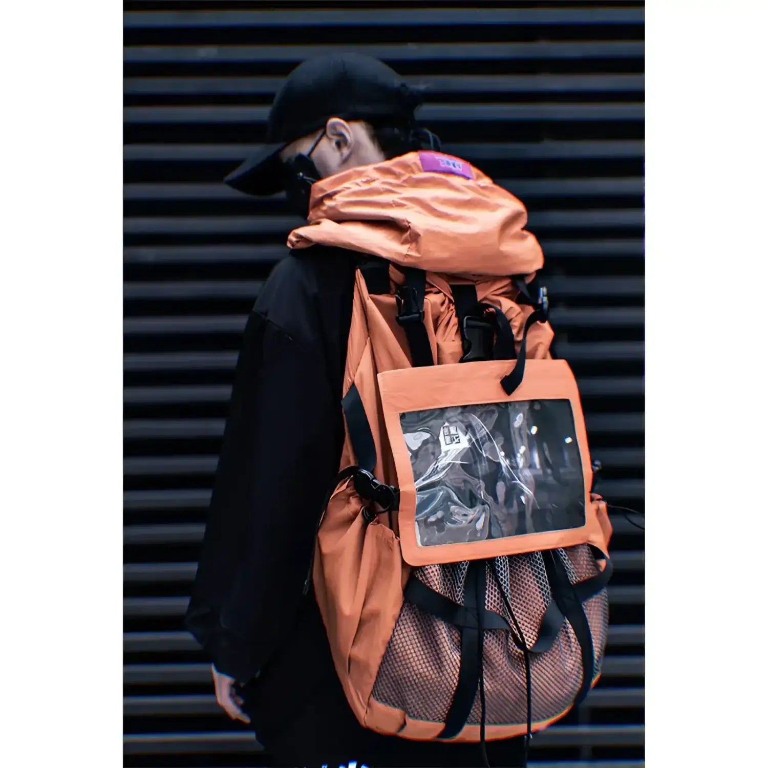 Techwear GZ126065 Mochila impermeable para abrigo