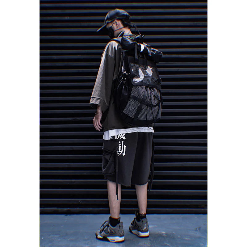 Techwear GZ126065 Waterproof Coat Backpack - Fuga Studios