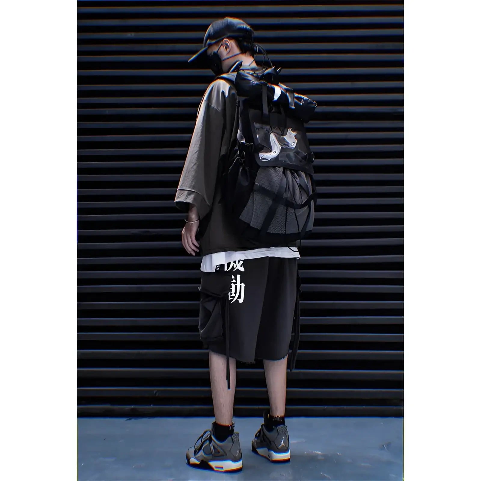 Techwear GZ126065 Waterproof Coat Backpack - Fuga Studios