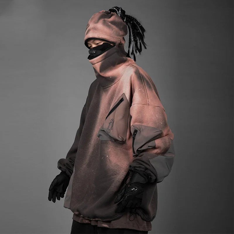 Techwear Head Hug Turtleneck Sweater - Fuga Studios