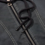 Techwear Hooded Bomber Jacket - Fuga Studios
