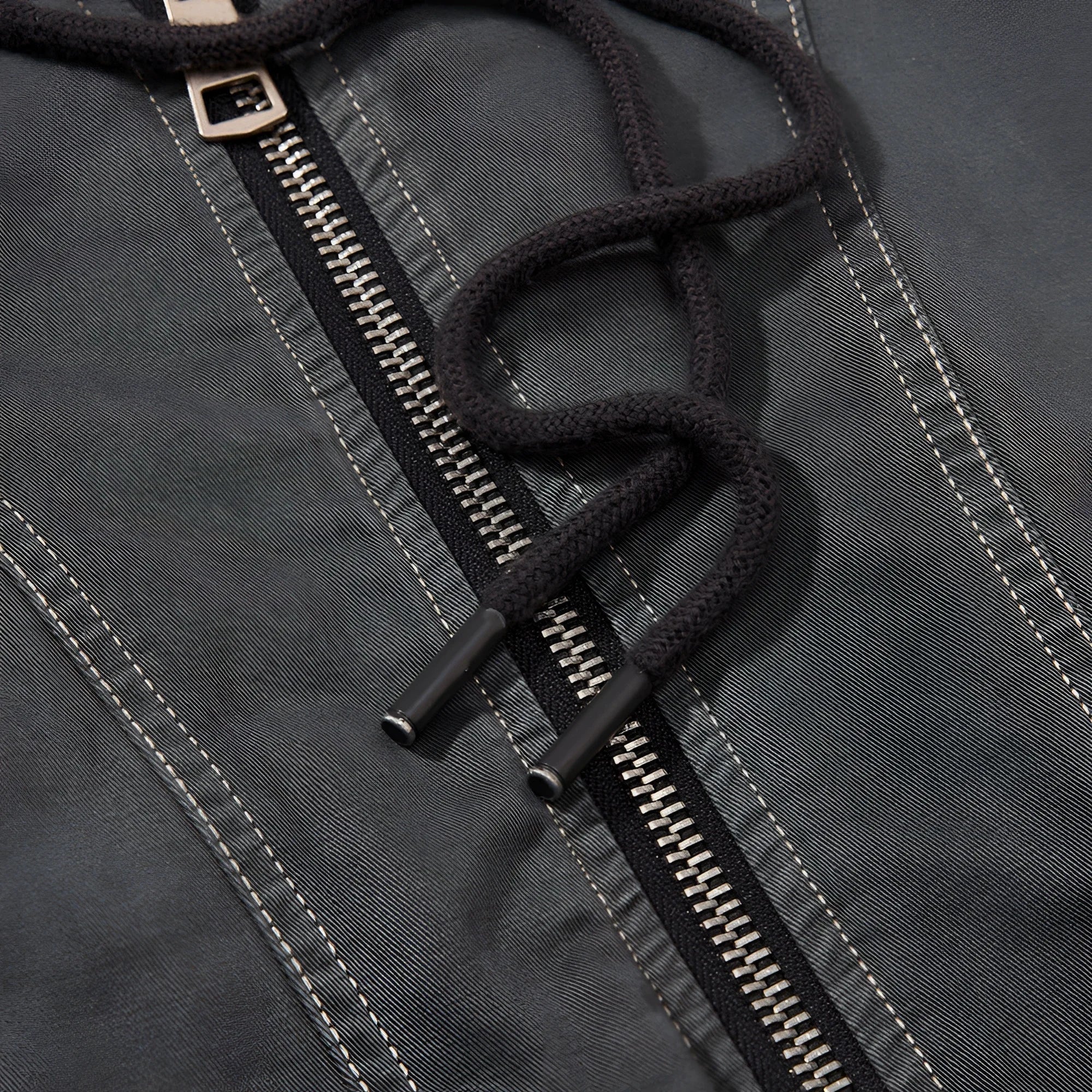 Techwear Hooded Bomber Jacket - Fuga Studios