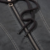 Techwear Hooded Bomber Jacket - Fuga Studios