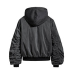 Techwear Hooded Bomber Jacket - Fuga Studios