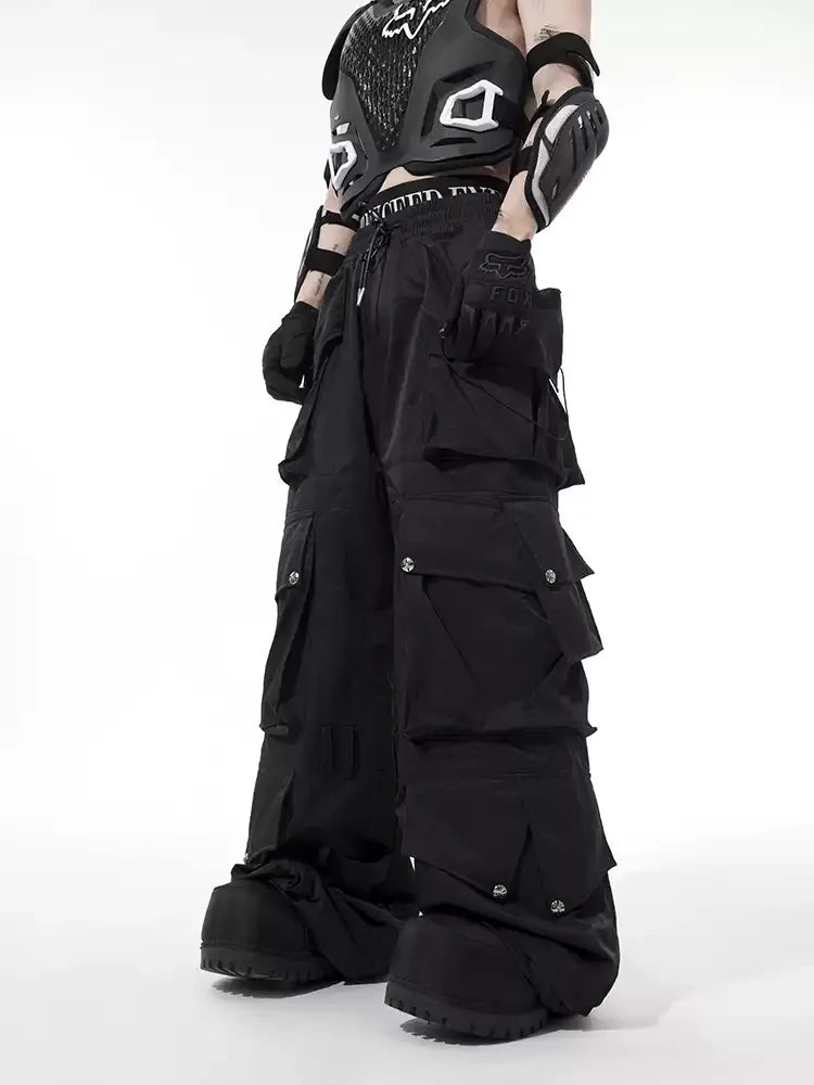 Techwear Multi-Pocket Cargo Hose - Fuga Studios