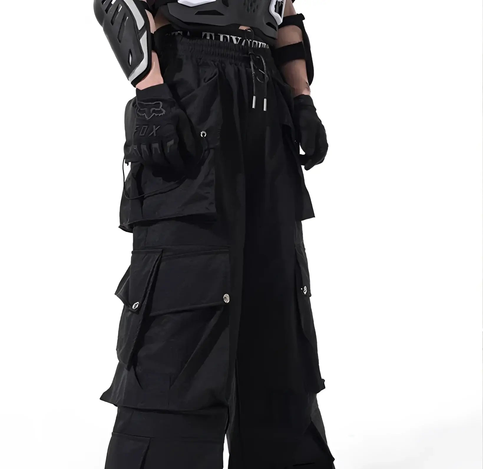 Techwear Multi-Pocket Cargo Hose - Fuga Studios