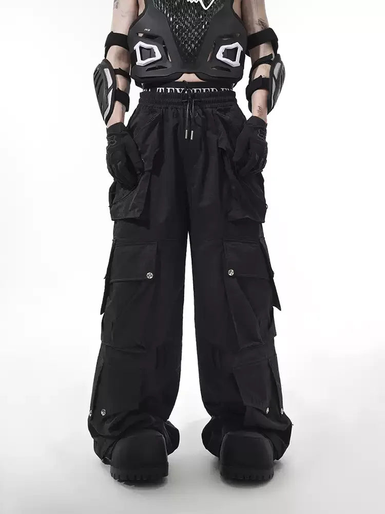 Techwear Multi-Pocket Cargo Hose - Fuga Studios