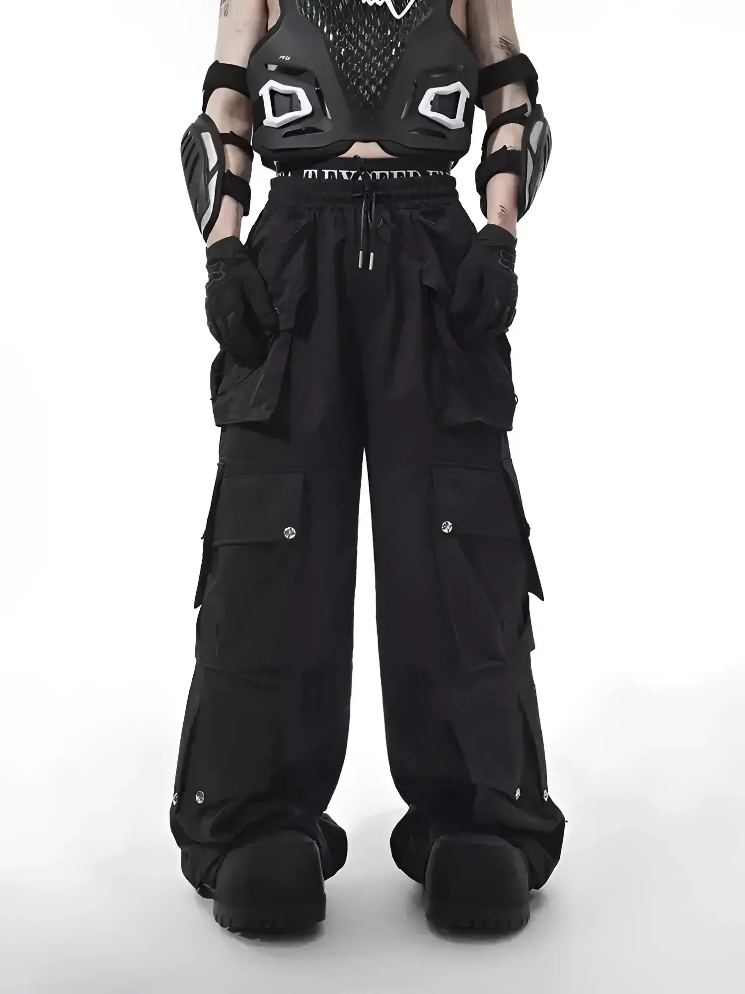 Techwear Multi-Pocket Cargo Hose - Fuga Studios