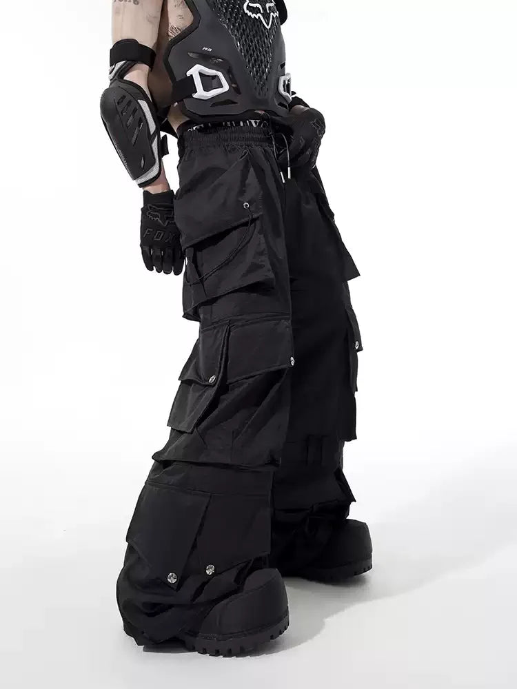 Techwear Multi-Pocket Cargo Hose - Fuga Studios