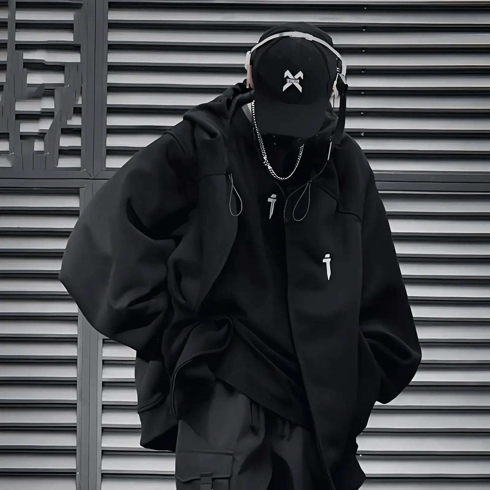 Techwear Orbit Zip Hoodie V2 - Fuga Studios