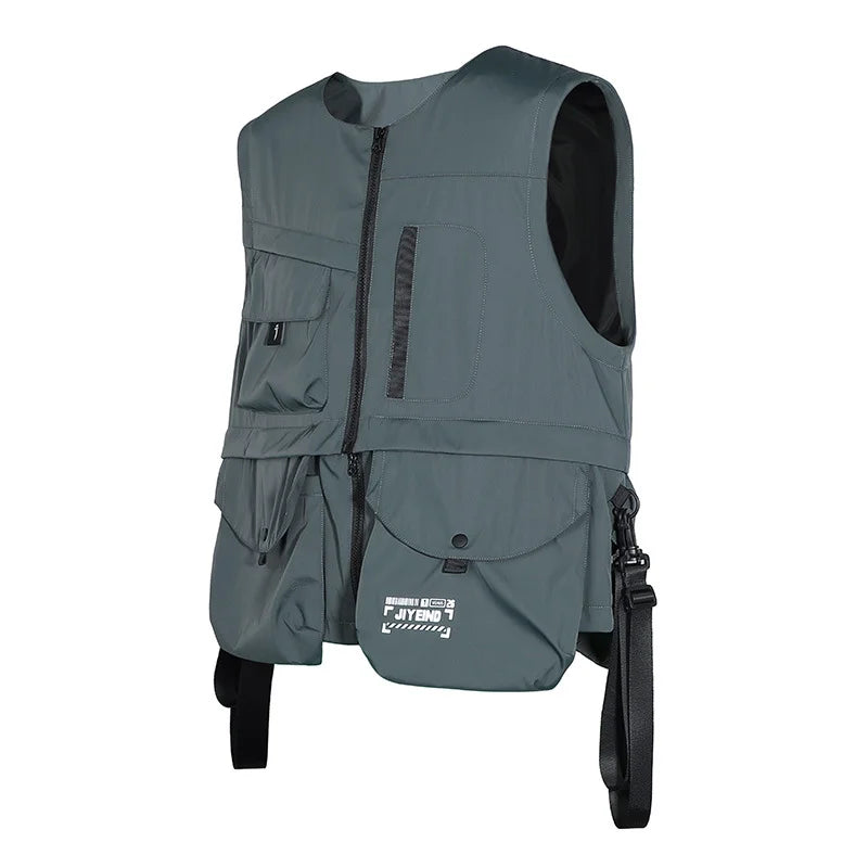 Techwear Pocket Detach Vest - Fuga Studios