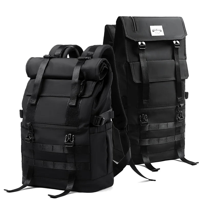 Techwear Roll Top Backpack - Ultra Techwear