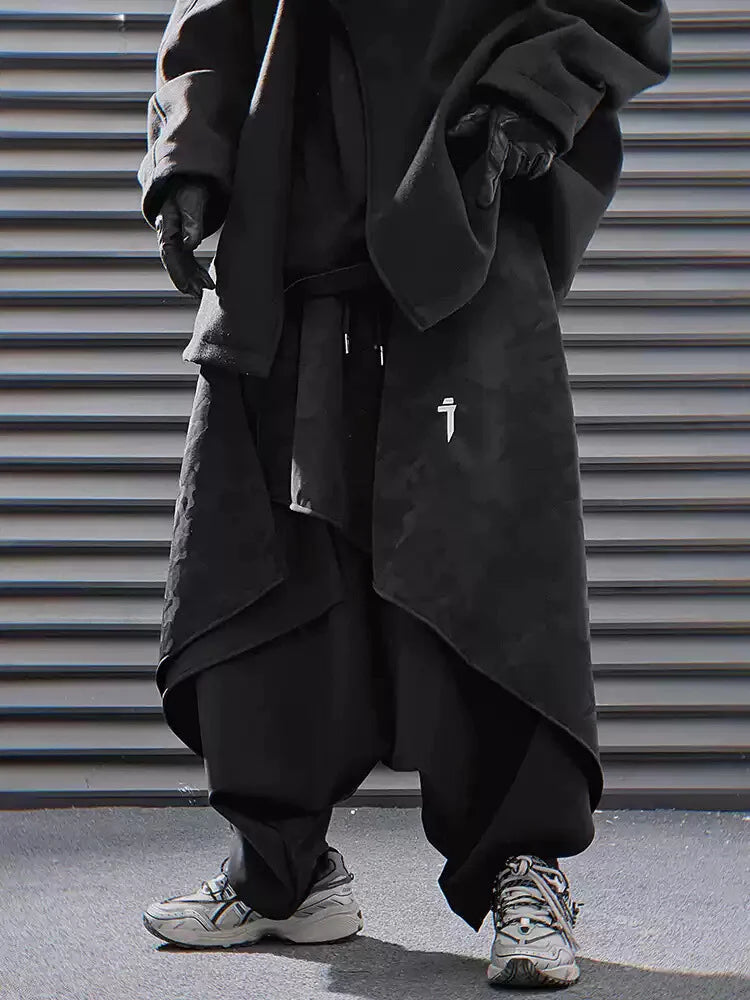 Techwear Ronin Drop Crotch Pants V2 - Fuga Studios