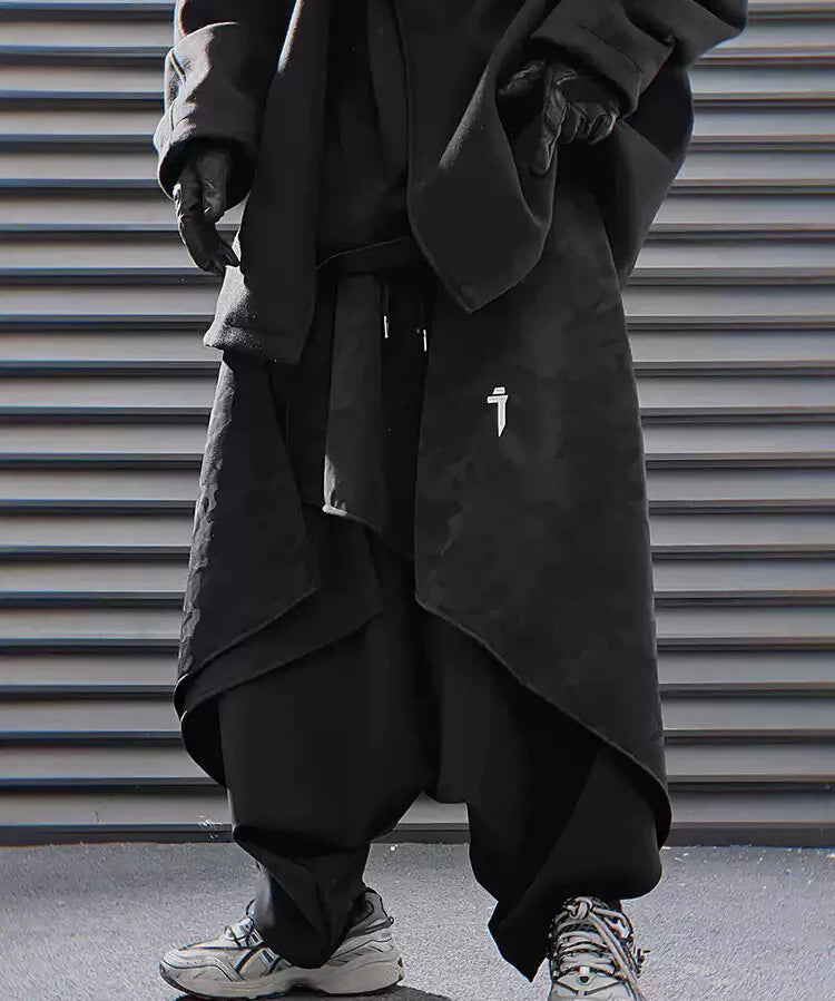 Techwear Ronin Drop Crotch Pants V2 - Fuga Studios