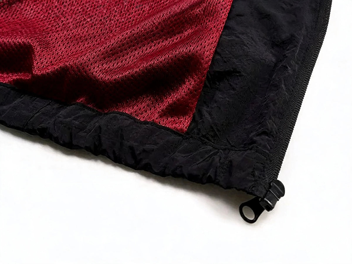 Techwear Ruched Tactical Windbreaker - Fuga Studios