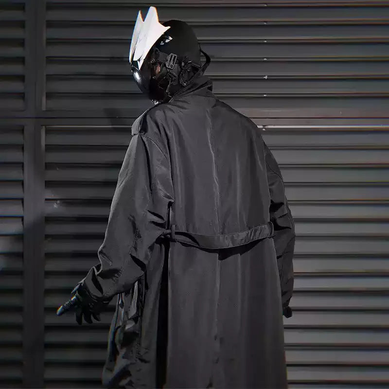 Techwear Sentinel Trench Coat - Fuga Studios