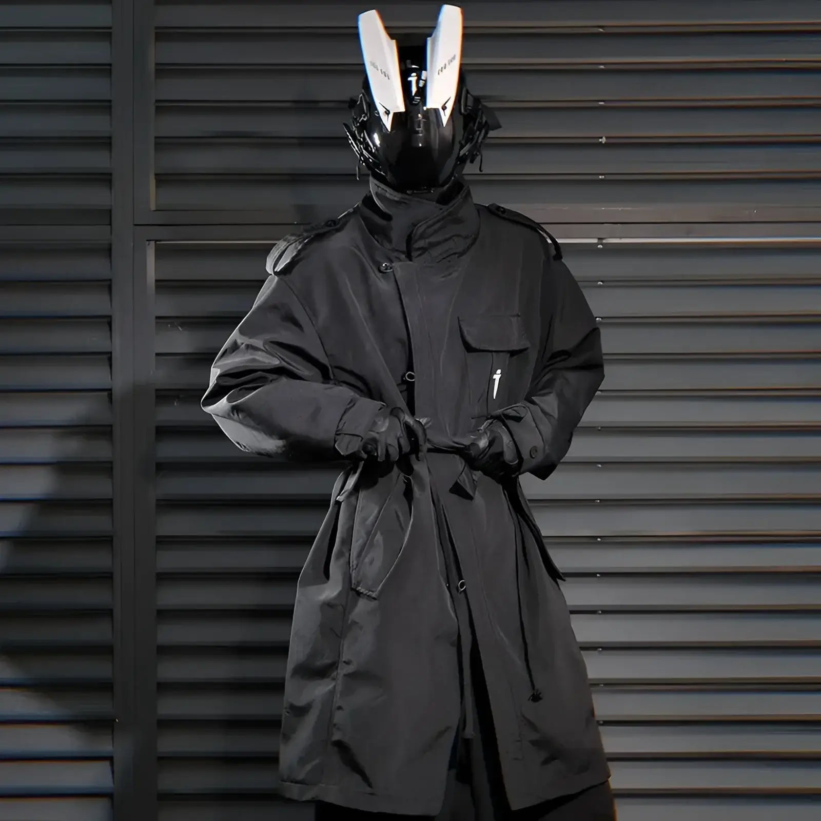 Techwear Sentinel Trench Coat - Fuga Studios