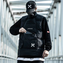 Techwear Shifted Zip Vest - Fuga Studios