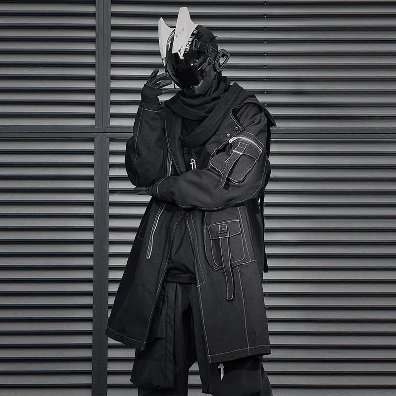 Techwear Spectre Trench Coat V2 - Fuga Studios