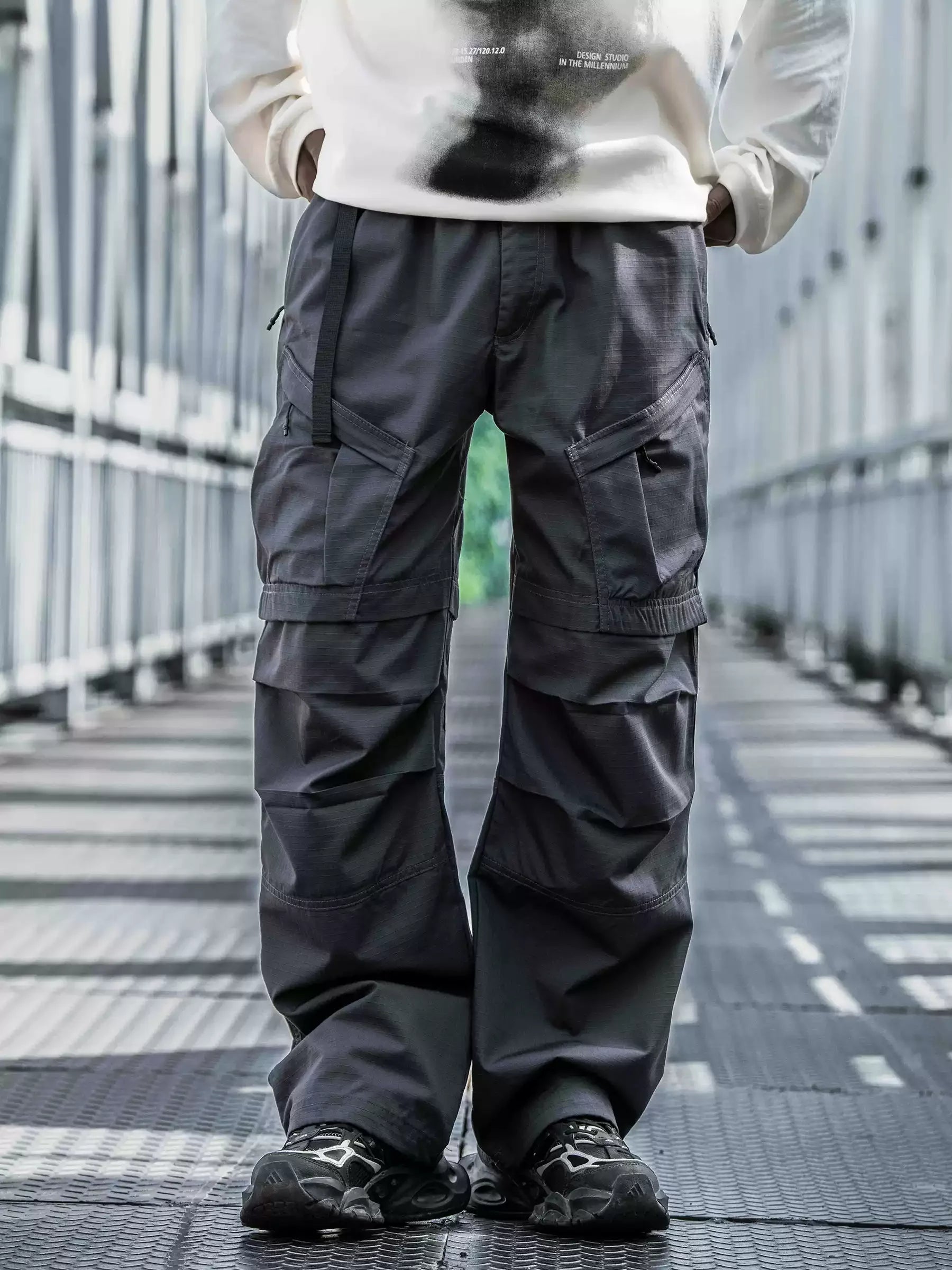 Techwear Tactical Cargo Pants - Fuga Studios