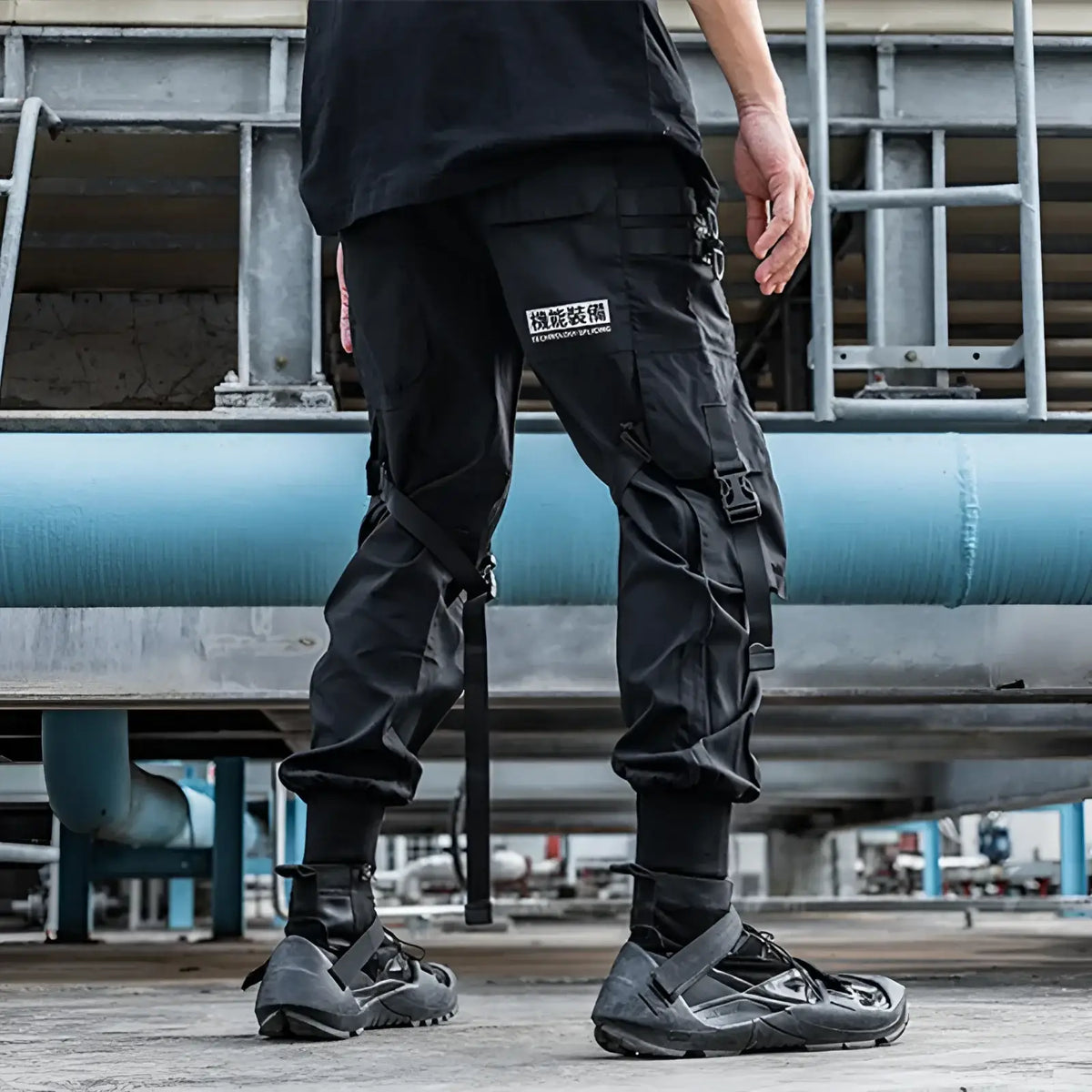 Pantaloni cargo tattici in nylon Techwear - Fuga Studios