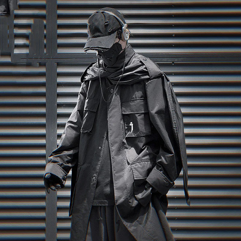 Techwear Void Field Coat - Fuga Studios