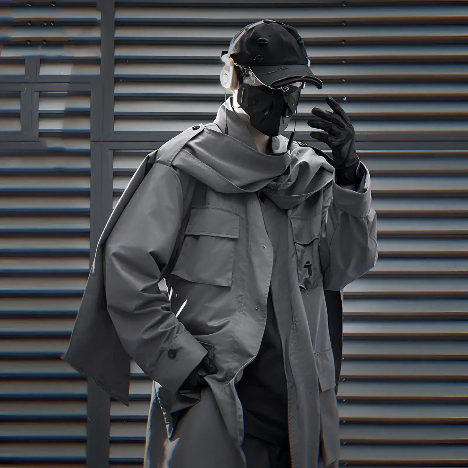 Techwear Void Field Coat - Fuga Studios
