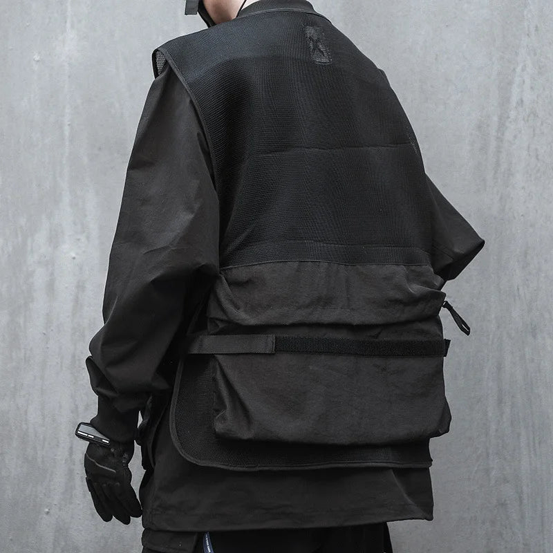 Urban Techwear Taktische Weste mit vielen Taschen - Fuga