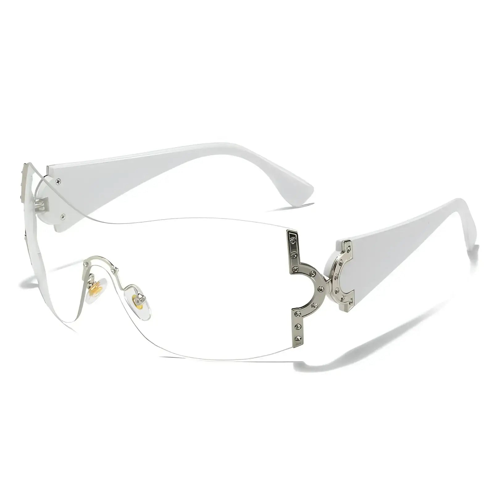 Y2K Double Ring Sunglasses - Fuga Studios