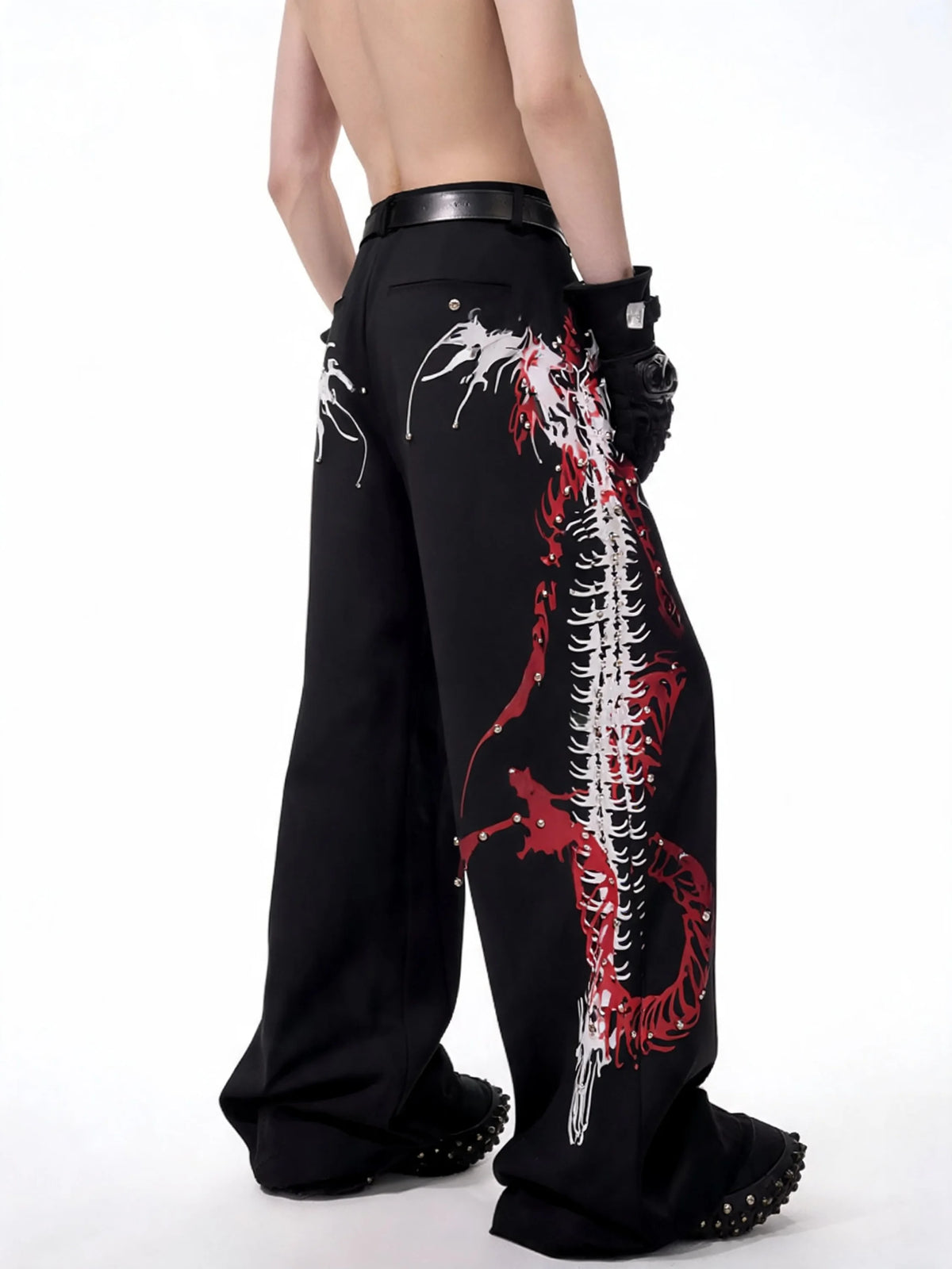 Y2K Dragon Spine Pants - Fuga Studios