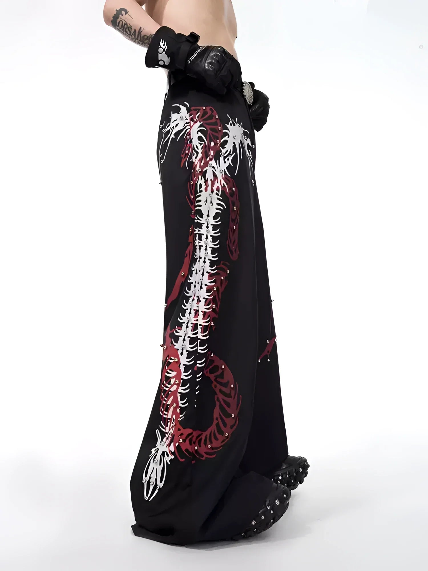 Y2K Dragon Spine Pants - Fuga Studios
