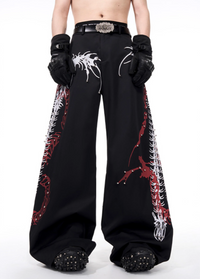 Y2K Dragon Spine Pants
