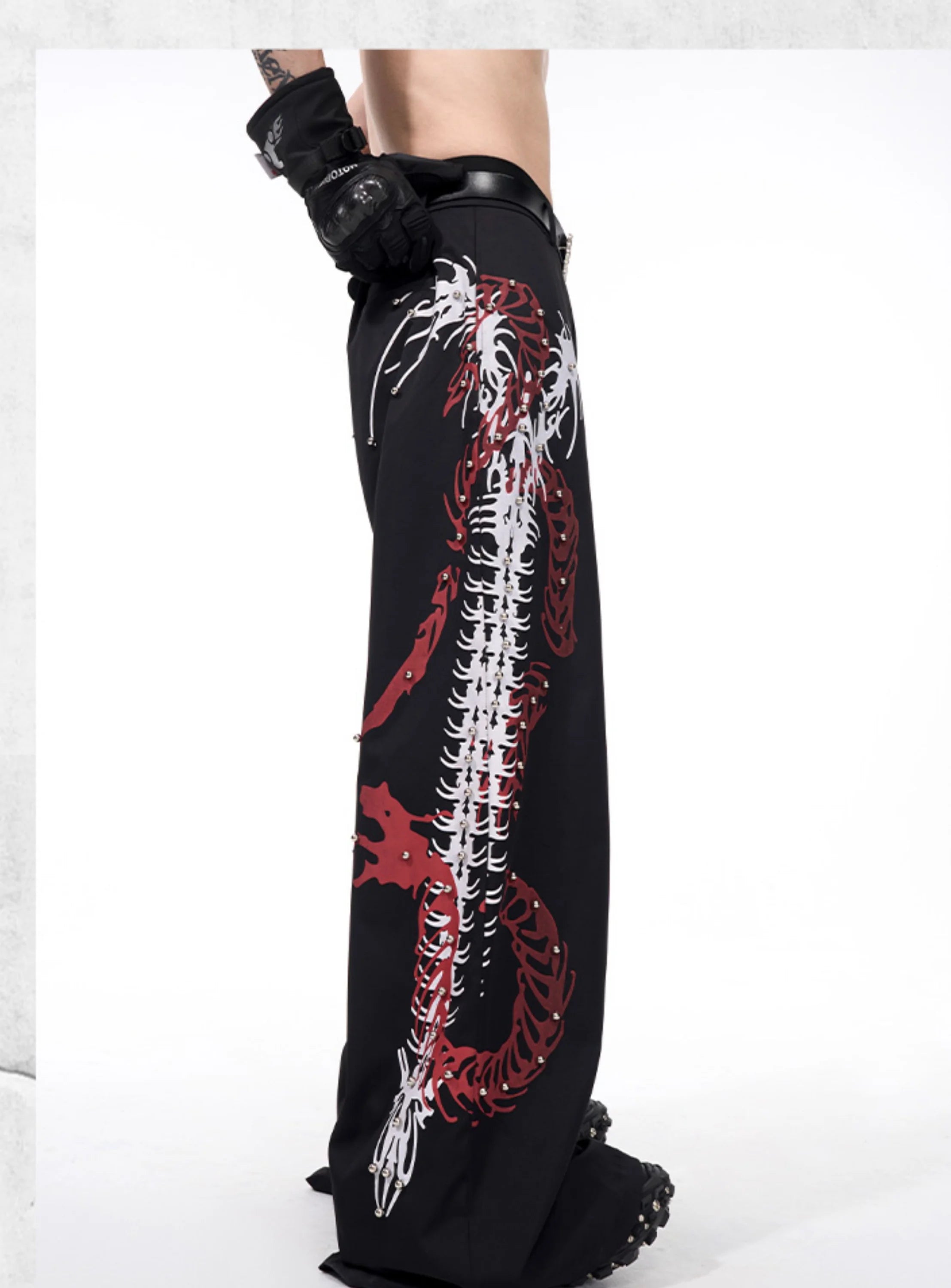 Y2K Dragon Spine Pants - Fuga Studios