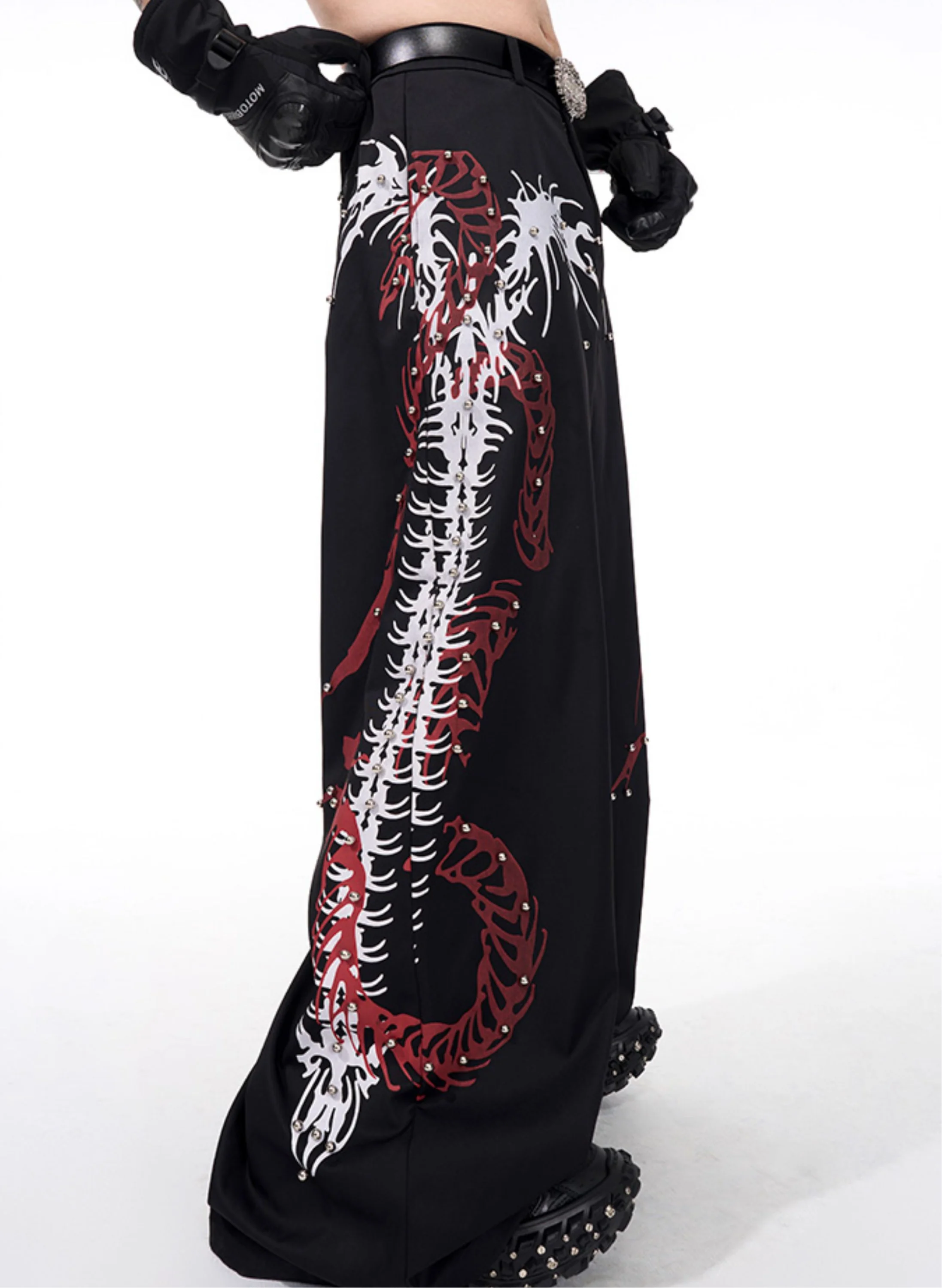 Y2K Dragon Spine Pants - Fuga Studios