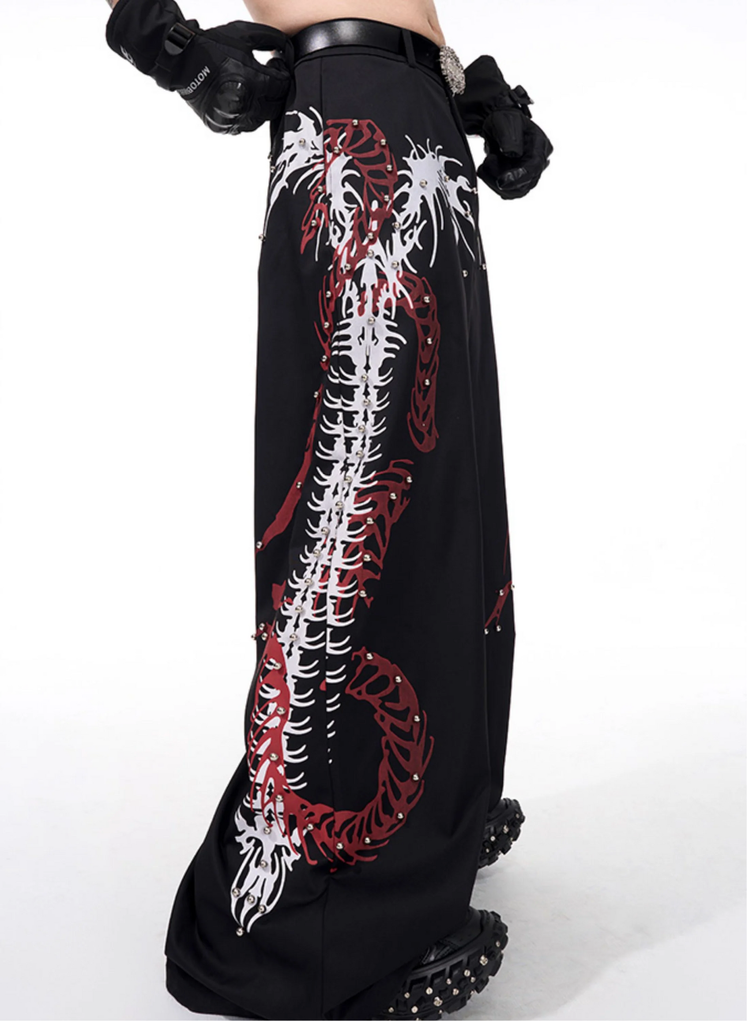 Y2K Dragon Spine Pants - Fuga Studios