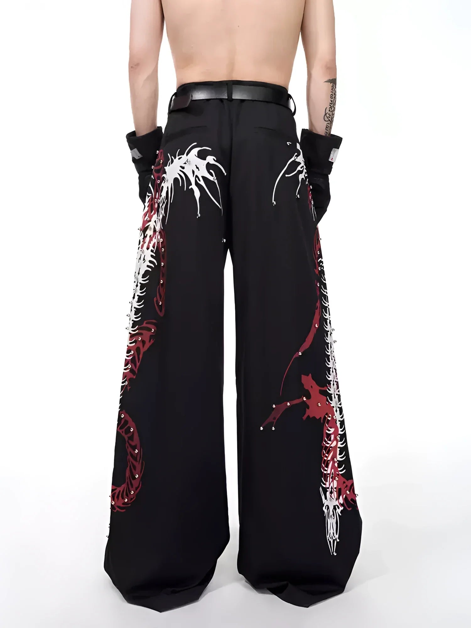 Y2K Dragon Spine Pants - Fuga Studios