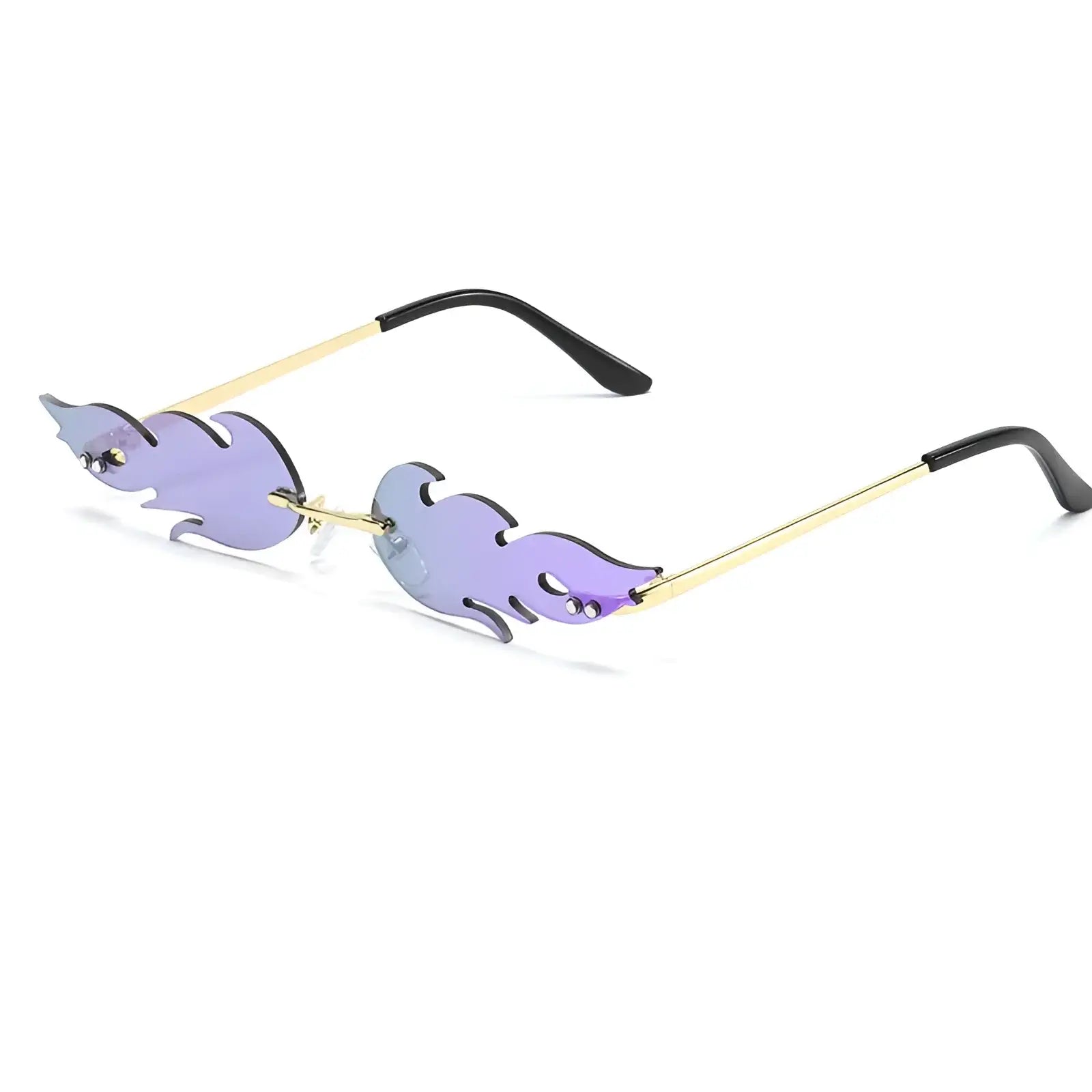 Y2K Flame Sunglasses - Fuga Studios