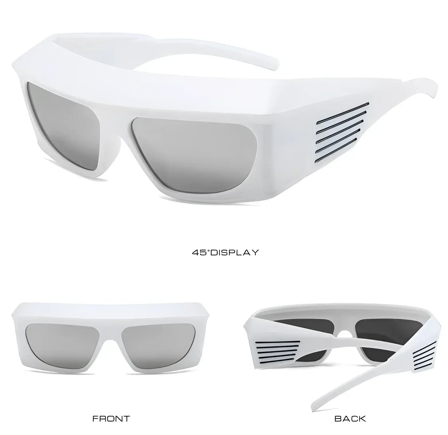 Y2K Large Rim Sunglasses - Fuga Studios