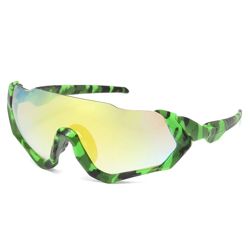 Y2K Sport Camouflage Sunglasses - Fuga Studios