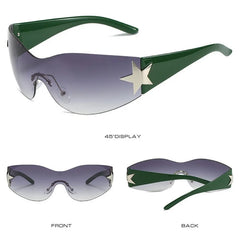 Y2K Star Sunglasses - Fuga Studios