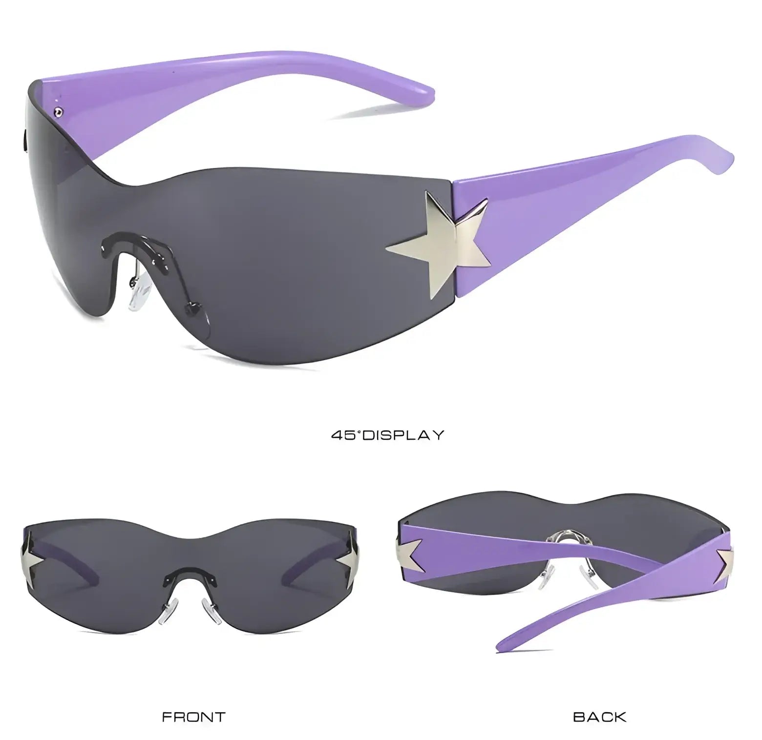 Y2K Star Sunglasses - Fuga Studios