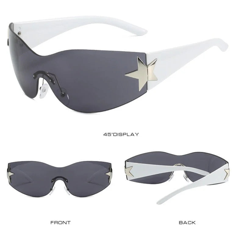 Y2K Star Sunglasses - Fuga Studios